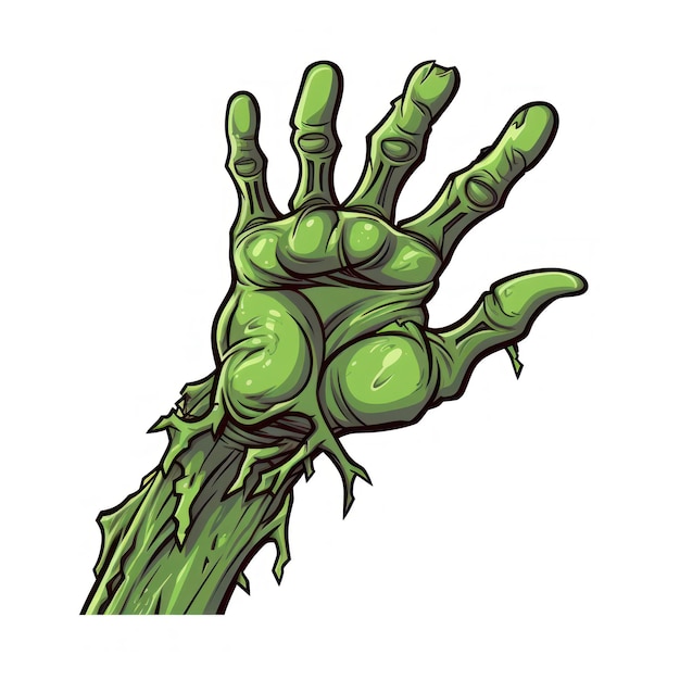 Zombie Hand stijgende pictogram