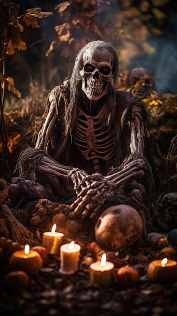 Восстание зомби, сказка о могилах, свечах и хэллоуинском холоде