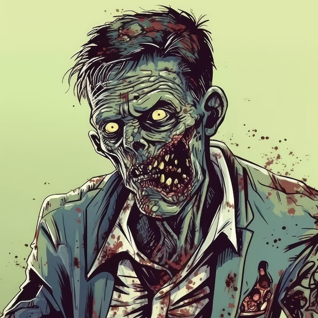 Zombie Stock Illustration
