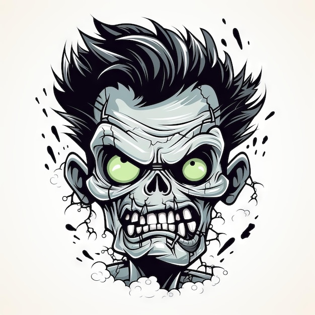 Zombies an illustration art design