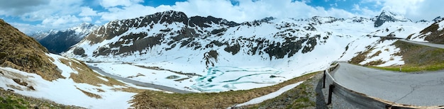 Zomer Alpen bergpanorama Oostenrijk