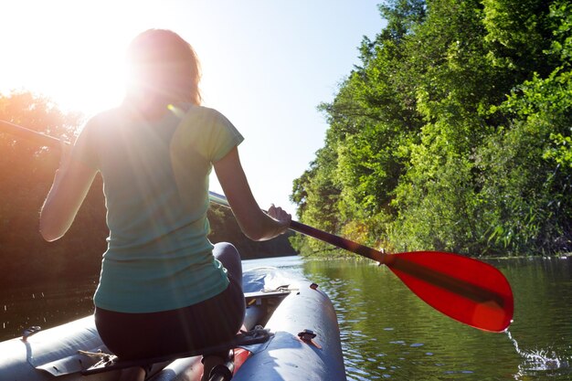 Zomer en actieve sport