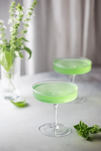 Zomer groene cocktail