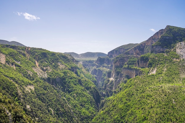 Zomer in de hooglanden van Albanië