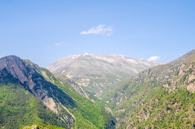 Zomer in de hooglanden van albanië