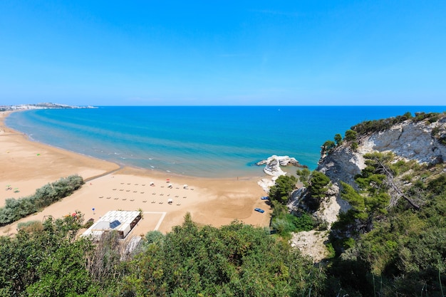 Zomer Lido di Portonuovo strand Italië