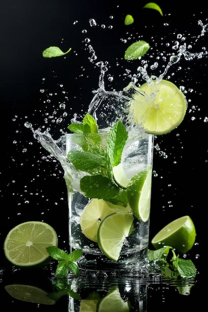 Zomer mojito cocktail