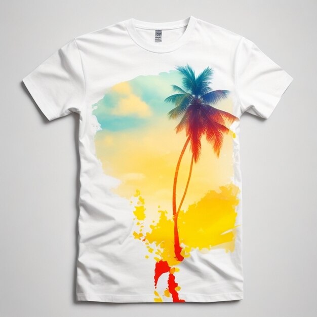 Foto zomer t-shirt