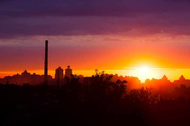 Zomer zonsopgang