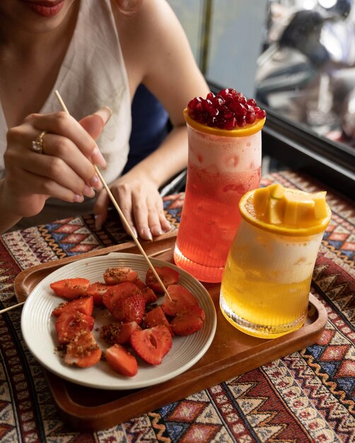 zomerdrank limonade