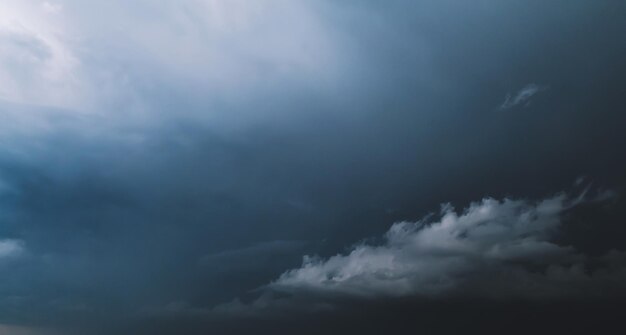 Foto zomerhemel en wolken atmosfeer