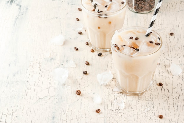 Zomerkoude Iced koffie frappe