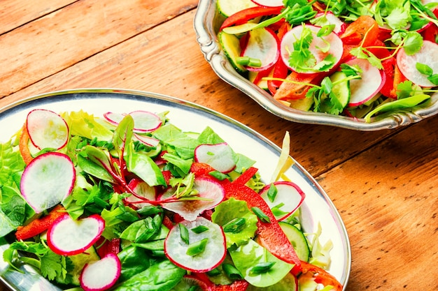 Zomerse vegan salade