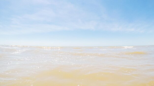 Zomervakantie op het strand in South Carolina.