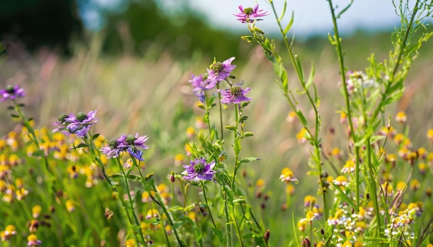 Zomerweide Wilde bloemen