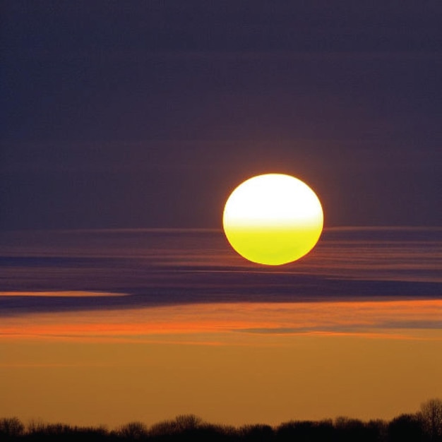 zon en meer natuur foto