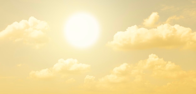 Foto zon en wolken scape achtergrond in zonsopgangtijd