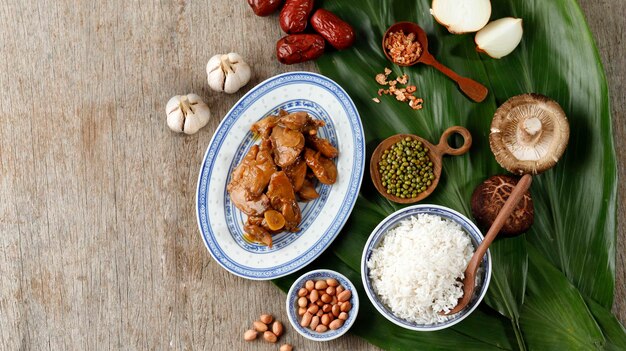 Zongzi Bacang Ingredient