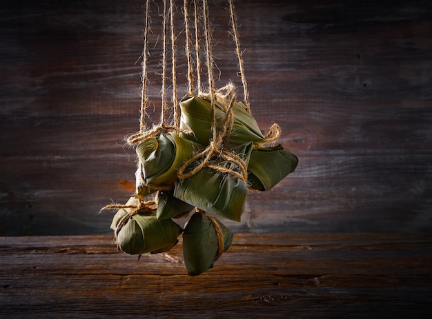 Zongzi Kleefrijst met kleverige rijstknoedels