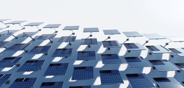 Zonne fotovoltaïsche panelen array systeem