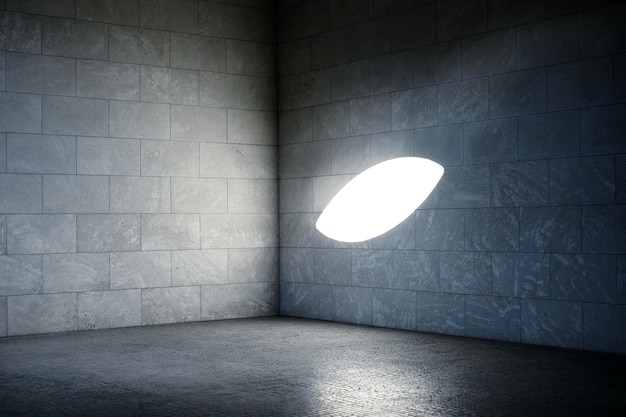 Zonnelicht op de muur bij neue wache