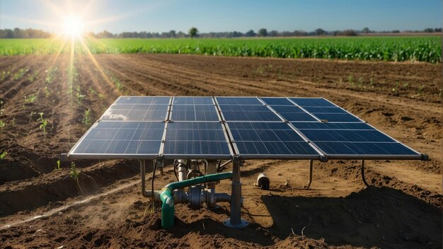 Zonnepanelen in de landbouw