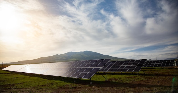 Zonnepanelen in de natuur