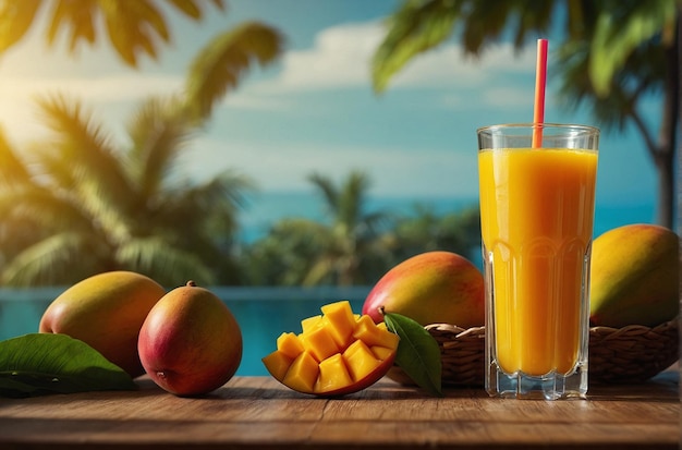 Zonnige zoetheid Mango Juice Dream