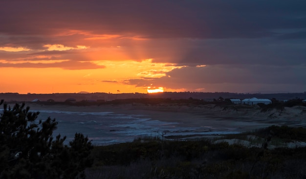 zonsondergang achtergrond