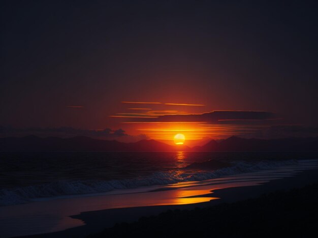 zonsondergang achtergrond