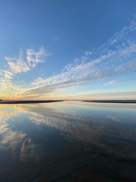 Foto zonsondergang in noord-queensland