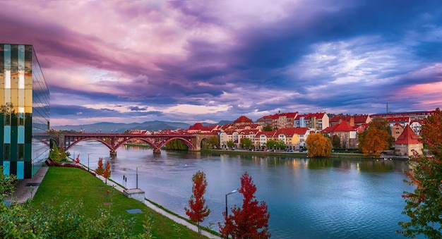 Zonsopgang bij Maribor