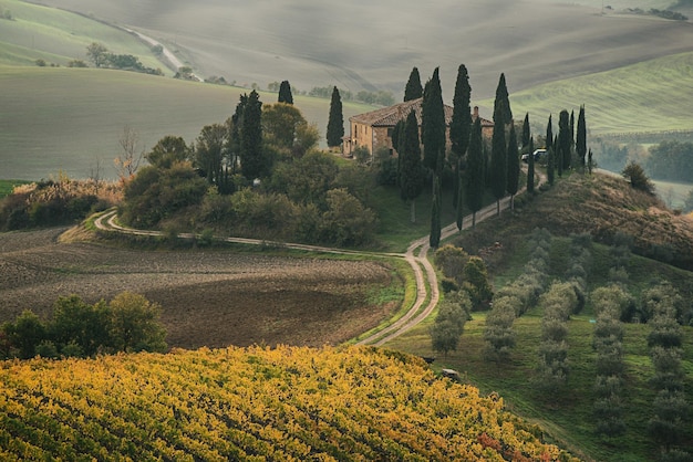 Zonsopgang in italië