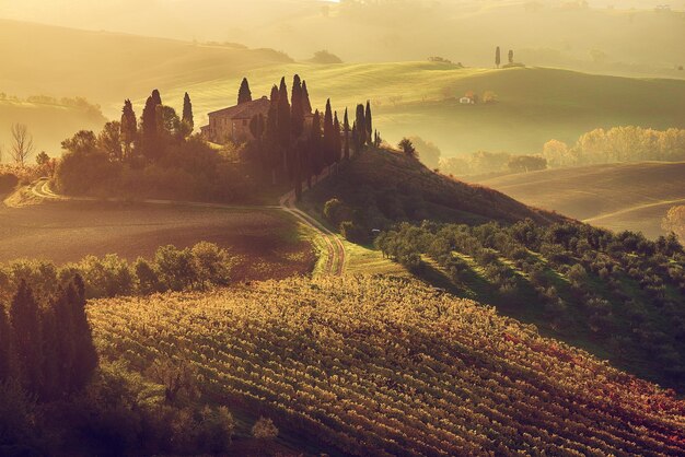 Zonsopgang in Italië