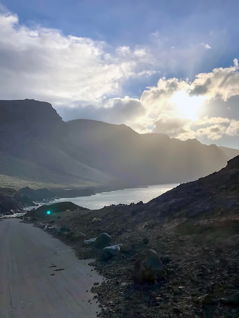 zonsopgang op de Atlantische Oceaan Tenerife