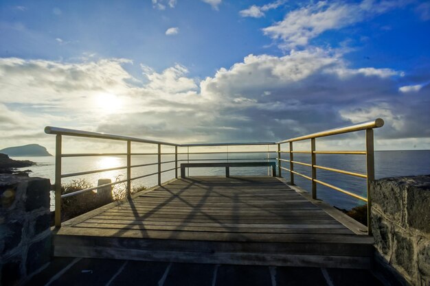 Zonsopgang Pier