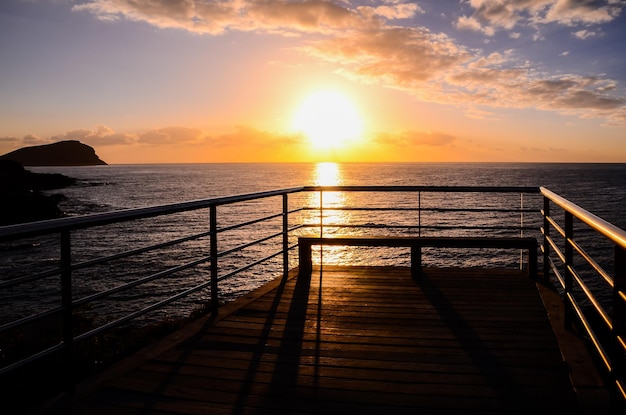 Zonsopgang Pier