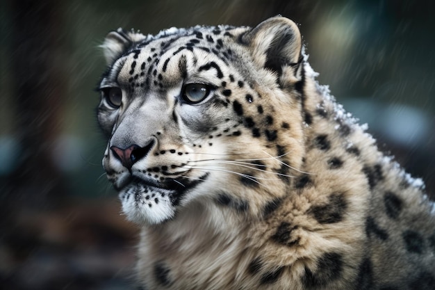 Zoo39s snow leopard