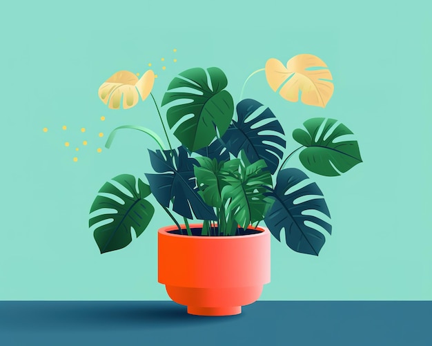 Zorg voor planten vector illustratie