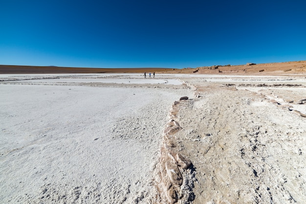 Zoutmeer op de Andes