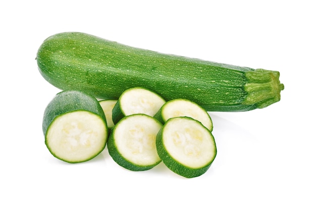 Zucchini isolated