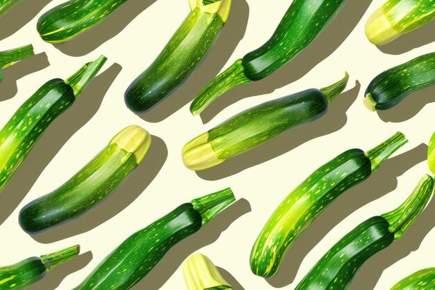 Foto zucchini patroon