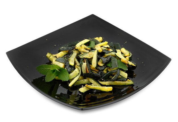 Zucchinis with mint 