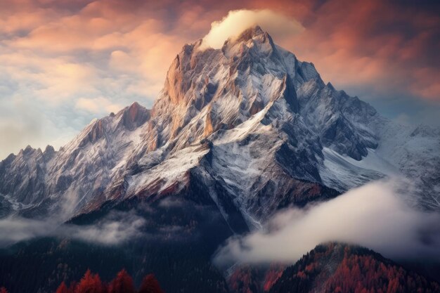 Zugspitze mountain landscape