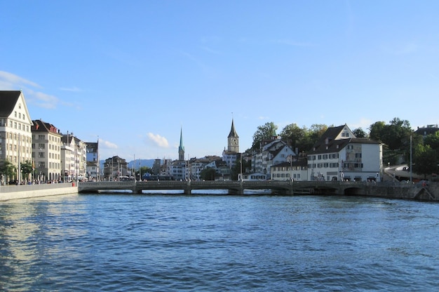 Zurich city view