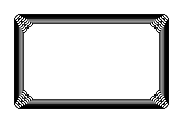 Zwart frame ornament kunst decoratief grens donker antiek kunstwerk