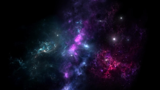 zwart gat Planeten en sterrenstelsels sciencefictionbehang Schoonheid van de diepe ruimte Miljarden sterrenstelsels