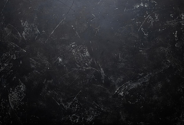 Zwart met witte druppels en verdwaalde abstracte rustieke betonnen lege achtergrond kopie ruimte