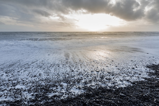 Zwart strand IJsland