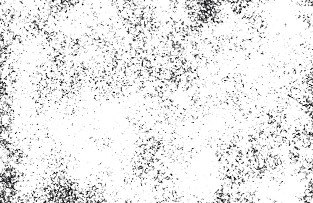 Zwart-wit grunge Distress overlay textuur Abstract oppervlaktestof en ruwe vuile muur